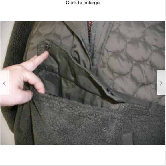 NWT Veronica Beard Leo Sherpa Fleece Quilted Pullover Jacket XL - Picture 7 of 12